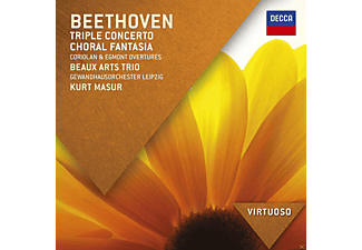Különböző előadók - Beethoven - Triple Concerto / Choral Fantasia / Coriolan & Egmont Overtures (CD)