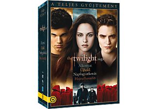 The Twilight Saga (Alkonyat) - A teljes gyűjtemény (DVD)