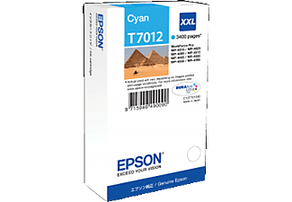 EPSON C13T70124010 T7012 WP4000 / 4500 Serisi Mürekkepli Kartuş XXL Mavi 3.4k