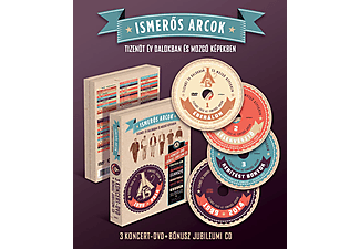 Ismerős Arcok - 15 év dalokban és mozgó képekben (DVD + CD)