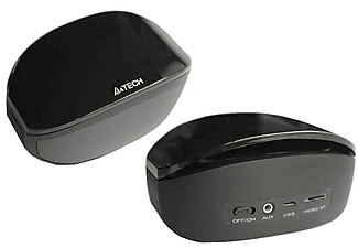 A4 TECH BTS-005 2 x 3 W Bluetooth Stereo Şarj Edilebilir Speaker Siyah