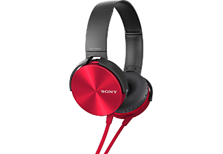 SONY MDR.XB450AP Mikrofonlu Kulak Üstü Kulaklık Kırmızı