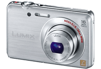 PANASONIC DMC-FS45 16.1 MP 3 inç 5x Optik Zoom LCD Dijital Fotoğraf Makinesi Gümüş