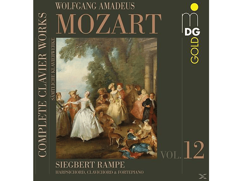 Wolfgang Amadeus Siegbert Rampe Mozart Sämtliche Klavierwerke Vol