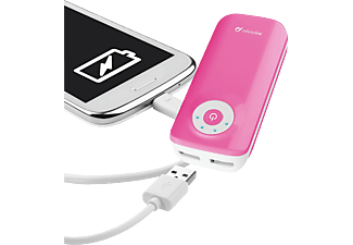 CELLULARLINE 4400 mAh Pembe Taşınabilir Güç Ünitesi