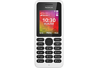 NOKIA 130 DS fehér kártyafüggetlen mobiltelefon