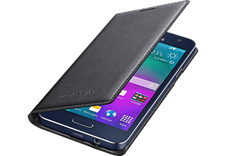 SAMSUNG A3 Flip Cover Siyah Koruyucu Kılıf