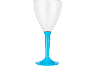 ROLL-UP Party Dreams 10'lu Ayaklı Lüks Şarap Bardağı Açık Mavi TM-BRD-0108