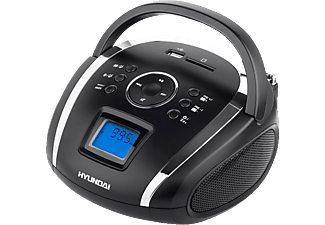 HYUNDAI TR1088SU3BS hordozható MP3 rádió, fekete