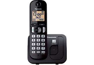 PANASONIC KX-TGC210PDB fekete dect telefon