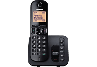 PANASONIC KX-TGC220PDB fekete dect telefon