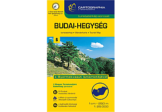 Budai - hegység turistatérkép