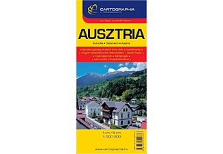 Ausztria autótérkép