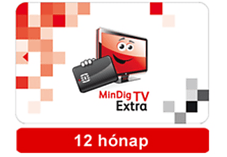 MINDIG TV EXTRA ALAP csomag 12 havi előre fizetett, Előfizetői kártya