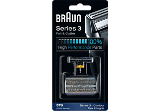 BRAUN 31S Multi Silver BLS Combi Paket Traş Makinesi Başlığı