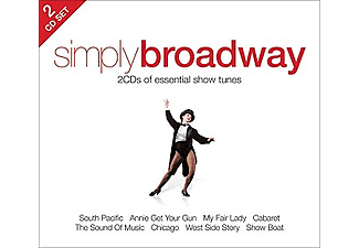 Különböző előadók - Simply Broadway - dupla lemezes (CD)