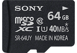 SONY Micro SDXC kártya 64GB Class 10 SR64UYA