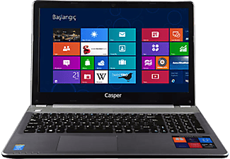 CASPER CN.MNB-5200X 15.6" Core i5-5200U 2.20 GHz 4GB 500GB Windows 8.1 Laptop
