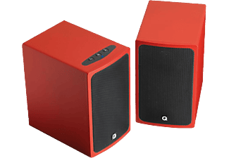 Q ACOUSTICS BT3 vezeték nélküli hangszóró pár, piros