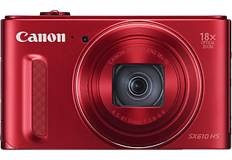 CANON PowerShot SX610 HS piros digitális kompakt fényképezőgép