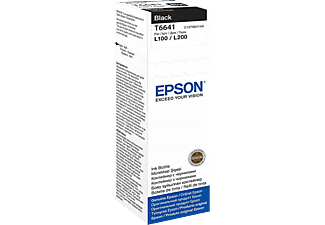 EPSON T6641 fekete eredeti tintapatron utántöltő tartály (70 ml)