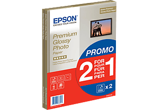 EPSON A4 prémium fényes fotópapír 15+15 lap