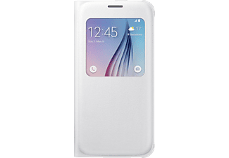 SAMSUNG S-View Cover Deri Telefon Kılıfı Beyaz
