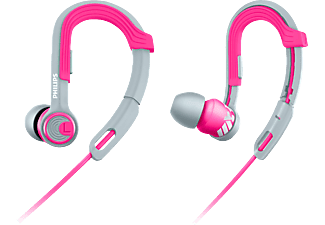 PHILIPS SHQ3300PK/00 ActionFit Spor Kulakiçi Kulaklık Gri Pembe