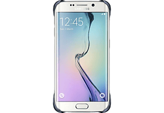 SAMSUNG Galaxy S6 Edge Şeffaf Kılıf Siyah