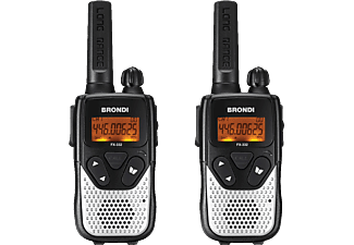 BRONDI FX-332 Walkie-Talkie pár, fekete/ezüst