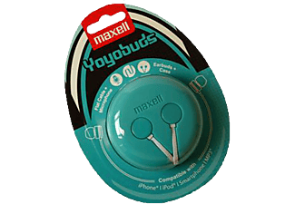 MAXELL 303730.00.CN YOYO BUDS fülhallgató, zöld/fehér