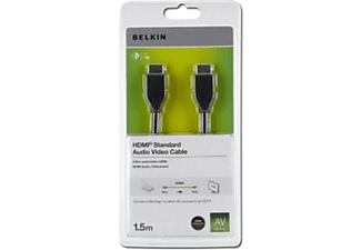 BELKIN F3Y017R1.5MBLK 1.5 mt Siyah HDMI Kablo