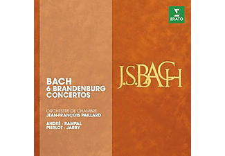 Jean-François Paillard, Orchestre De Chambre - Bach - 6 Brandenburg Concertos (CD)