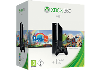 MICROSOFT Xbox 360 4 GB + Peggle 2 (kódkártyán)