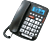 CONCORDE 5030 asztali telefon időseknek, fekete színben