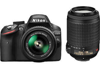 NIKON D3200 + 18-55 VR II + 55-200 VR II Kit