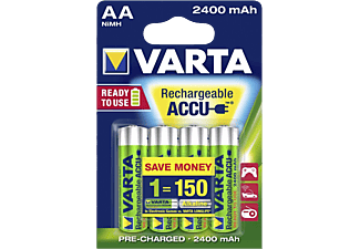 VARTA Ready2Use ceruza akku 2400mAh (4xAA)