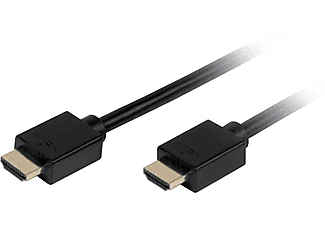 VIVANCO 42116 HDHD/10G-N High Speed HDMI Kablo Siyah 4K,F