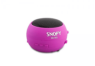 SNOPY SN 302 Micro SD Hamburger Mini Ses Bombası Pembe