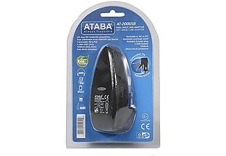 ATABA AT-200USB Çift USB Çıkışlı Adaptör 12V & 220V