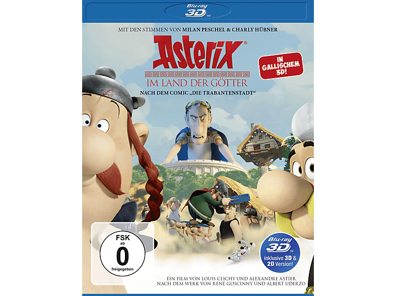 Asterix im Land der Götter 3D Blu ray 2D online kaufen MediaMarkt