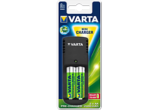 VARTA Mini akkutöltő 2x2400mAh akkumulátorral