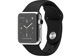 APPLE Smart Watch MJ2Y2TU/A 38mm Paslanmaz Çelik Kasa Siyah Spor Kordon