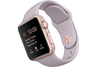 APPLE Watch 38 mm Altın Rengi Alüminyum Kasa ve Lavanta Spor Kordon Akıllı Saat MLCH2TU/A