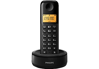 PHILIPS D1301B TR Kablosuz Telefon Siyah