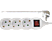 EMOS Elosztó, 3 aljzat kapcsolóval, 5 méter, 3x1,5mm2, fehér (P1325R)