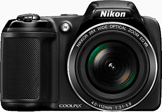 NIKON COOLPIX L340 20.2 MP 3 inç LCD Ekran Kompakt Fotoğraf Makinesi Siyah