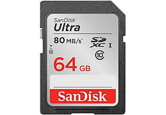 SANDISK 64GB SD Kart 80 Mb/sn Class 10 Hafıza Kartı