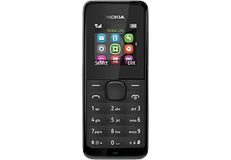 NOKIA 105 DS fekete kártyafüggetlen mobiltelefon