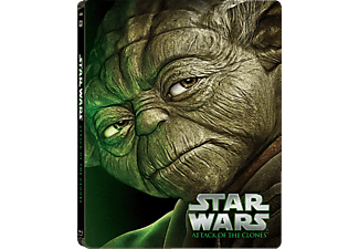 Star Wars II. rész - A klónok támadása (Limitált, fémdobozos változat) (Blu-ray)